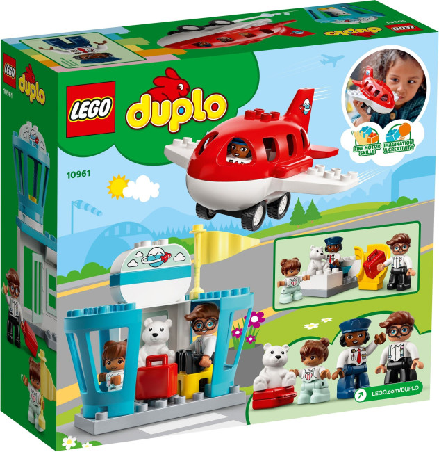 10961 LEGO DUPLO Lennuk ja lennujaam